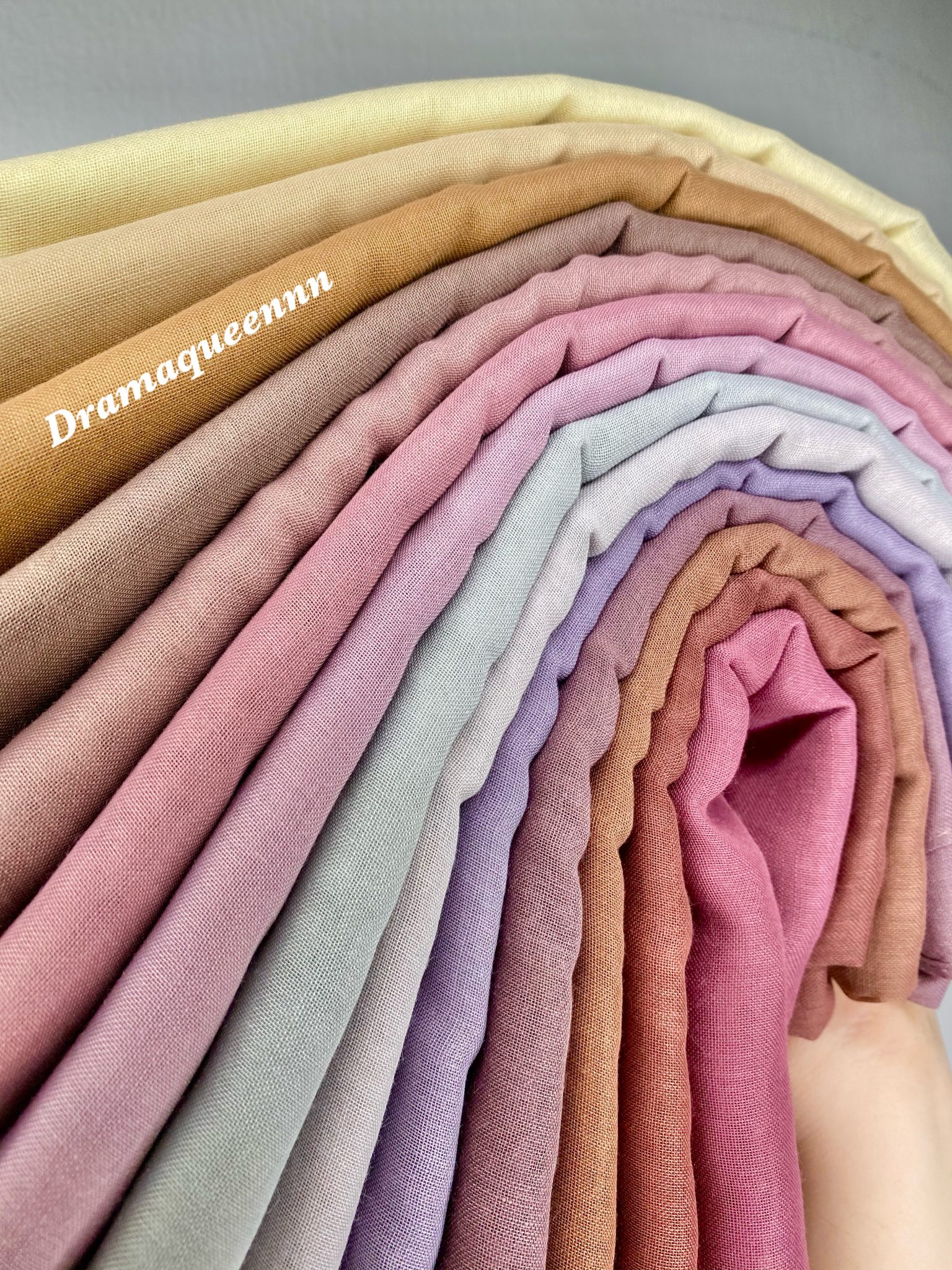 BAWAL COTTON VOILE BIDANG 50 - Drama Queen Hijab